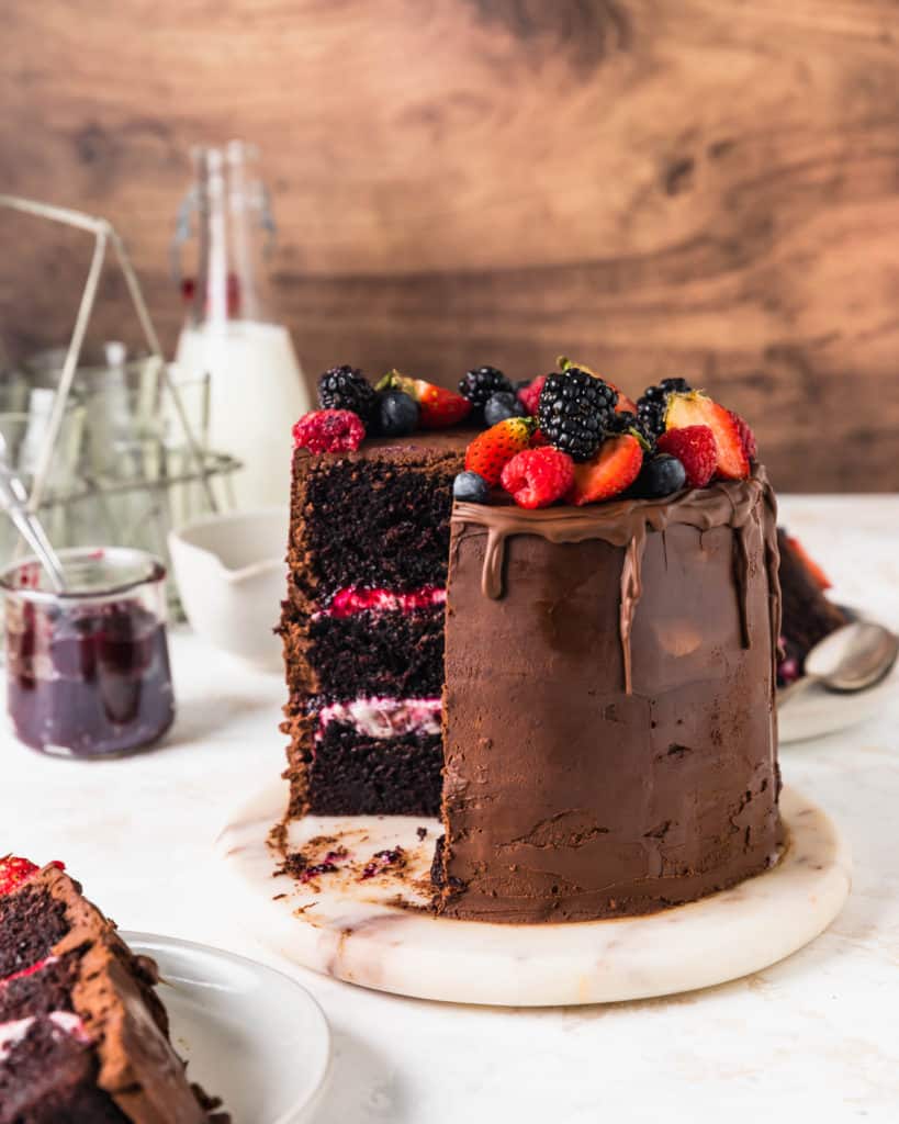Chocolate Reflection Cake Recipe | Mary Berry Everyday BBC2